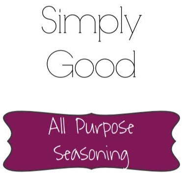 Simply Good All Purpose Seasoning blend bottle logo image
