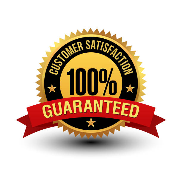 Customer satisfaction guarantee seal of excellence risk reversal 100% guarantee